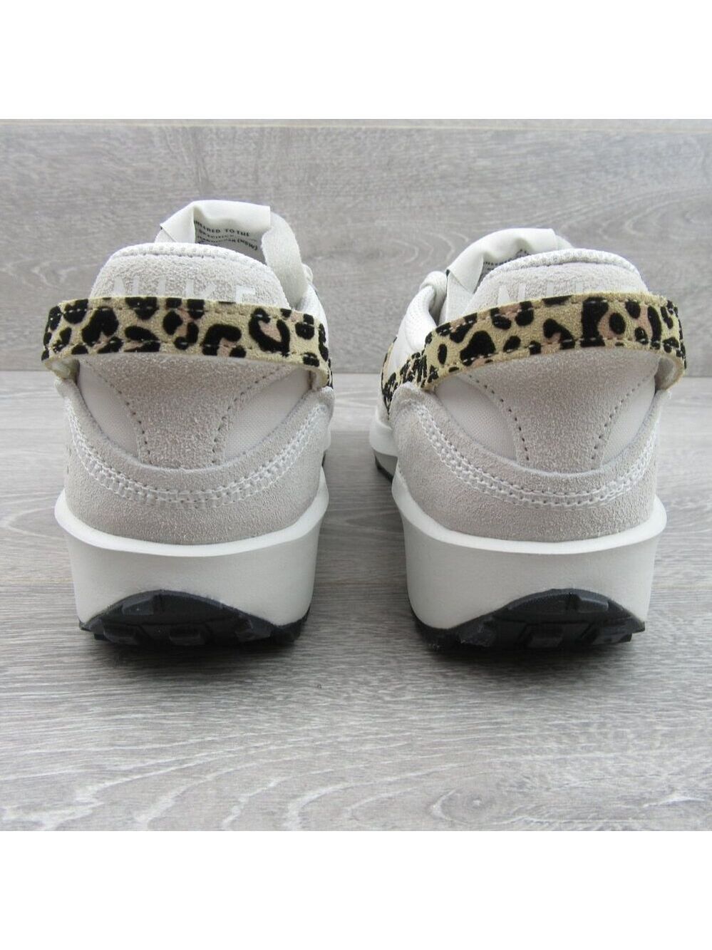 Nike Waffle Debut Leopard Women's Size 8 Phantom White Sneakers NEW - Picture 9 of 12